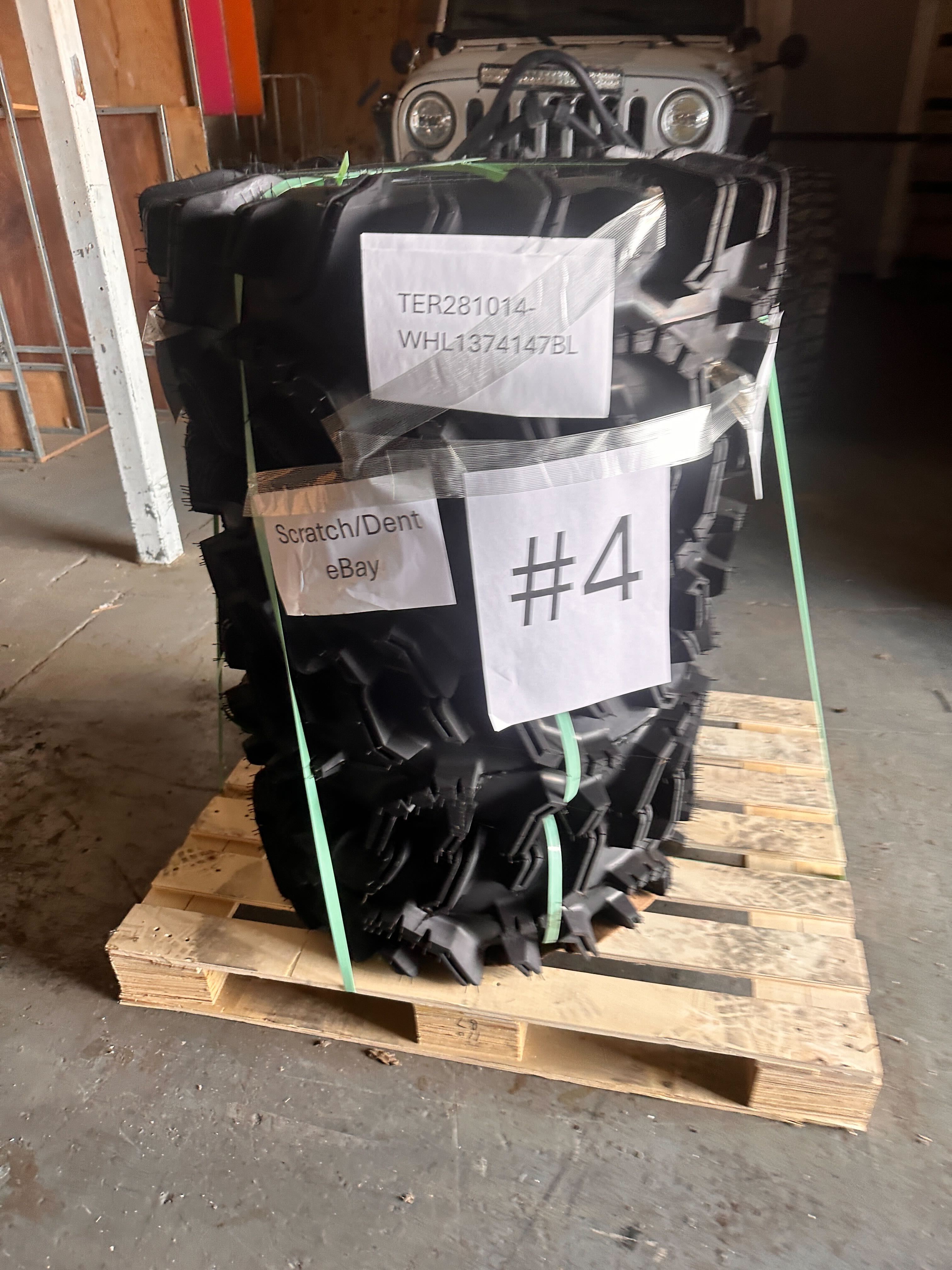 SuperATV Set of 4 Terminator Tires on 4/137 Healy Beadlock Rims 28x10-14 - Image 2