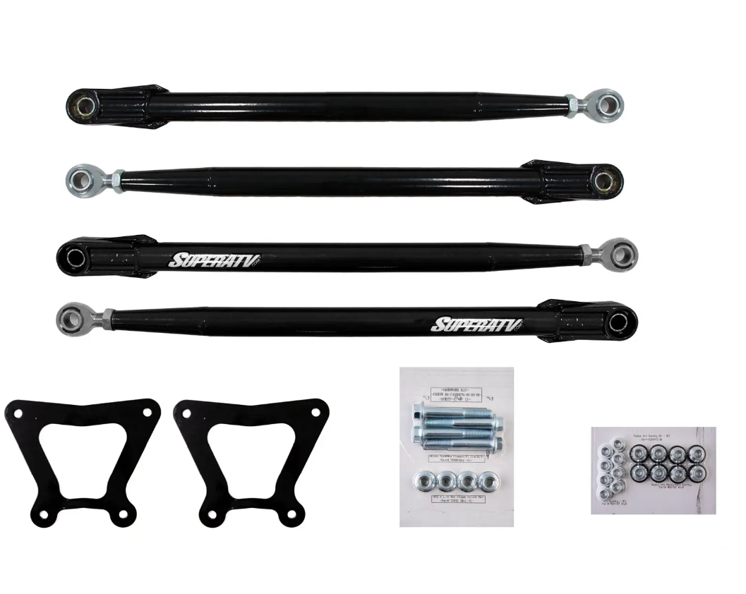SuperATV Radius Arms For Polaris RZR XP Turbo S / RXR XP 4 Turbo S