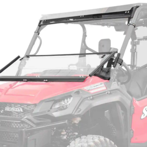 SuperATV Scratch Resistant 3-IN-1 Windshield For Honda Pioneer 1000/1000-5/1000-6