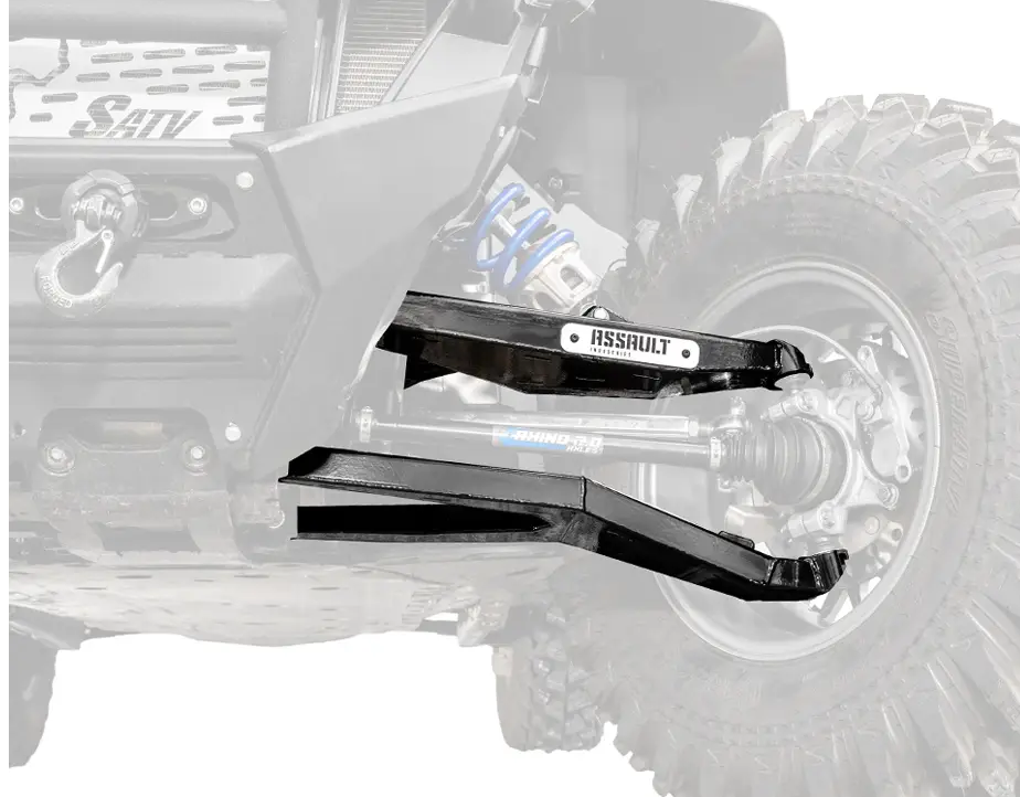 Assault Industries High Clearance Boxed 1.5" Forward A-arms For Polaris RZR Pro XP