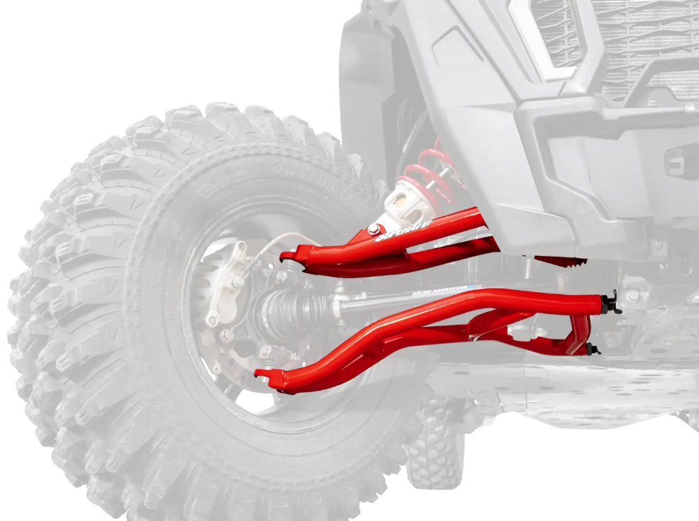 SuperATV High Clearance 2" Forward Offset A-Arms For Polaris RZR XP 1000/ Turbo