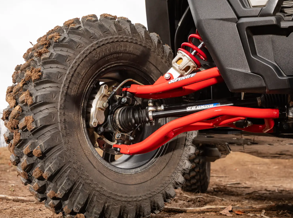 SuperATV High Clearance 2" Forward Offset A-Arms For Polaris RZR XP 1000/ Turbo - Image 3