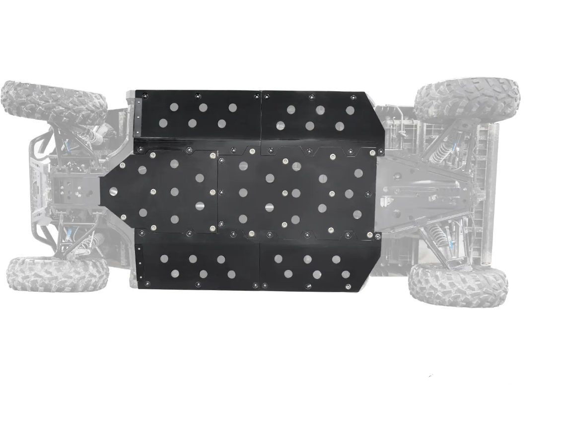 SuperATV Full Skid Plate For Polaris Ranger Crew Midsize 570 2015-2021