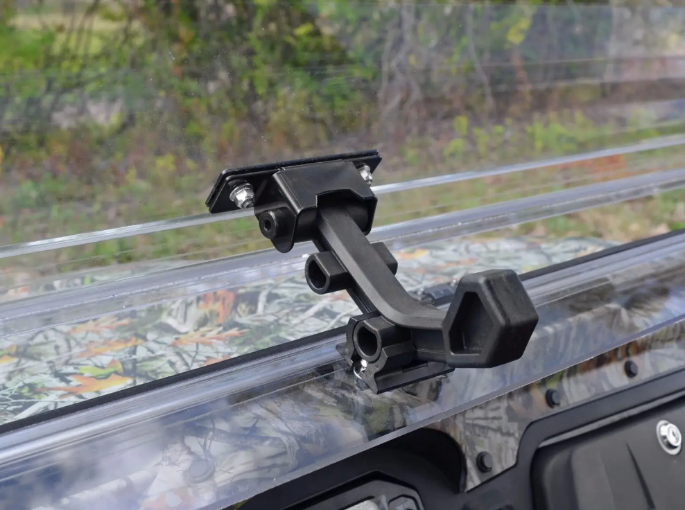 SuperATV Scratch Resistant Flip Windshield For Odes Dominator X2/X4 2015-2017 - Image 4