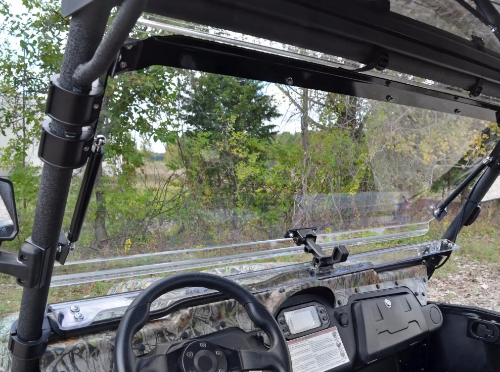 SuperATV Scratch Resistant Flip Windshield For Odes Dominator X2/X4 2015-2017 - Image 5