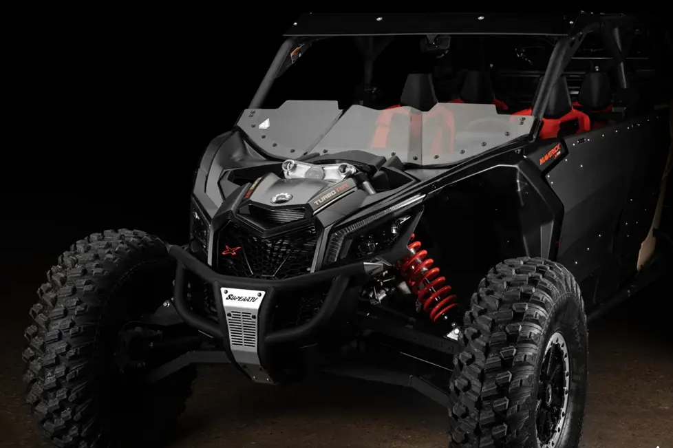 Assault Industries Half Windshield For Can-Am Maverick X3 Without Intrusion Bars - Image 2