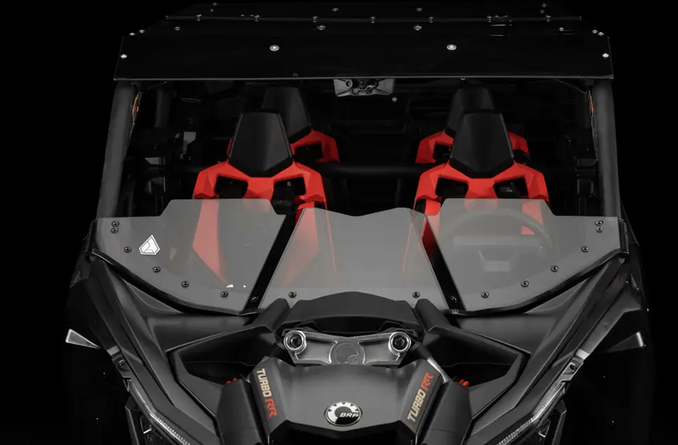 Assault Industries Half Windshield For Can-Am Maverick X3 Without Intrusion Bars - Image 3