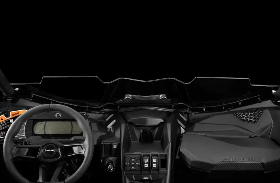 Assault Industries Half Windshield For Can-Am Maverick X3 Without Intrusion Bars - Image 4