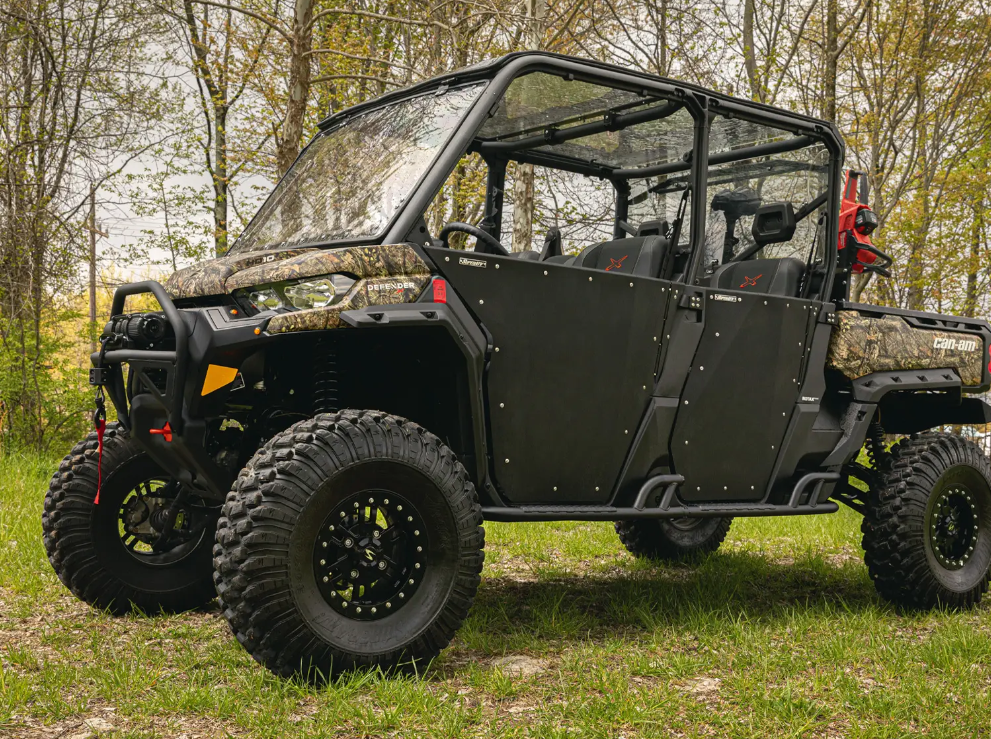 SuperATV Heavy Duty Nerf Bars For Can-Am Defender Max HD7/8/9/10 - Image 3