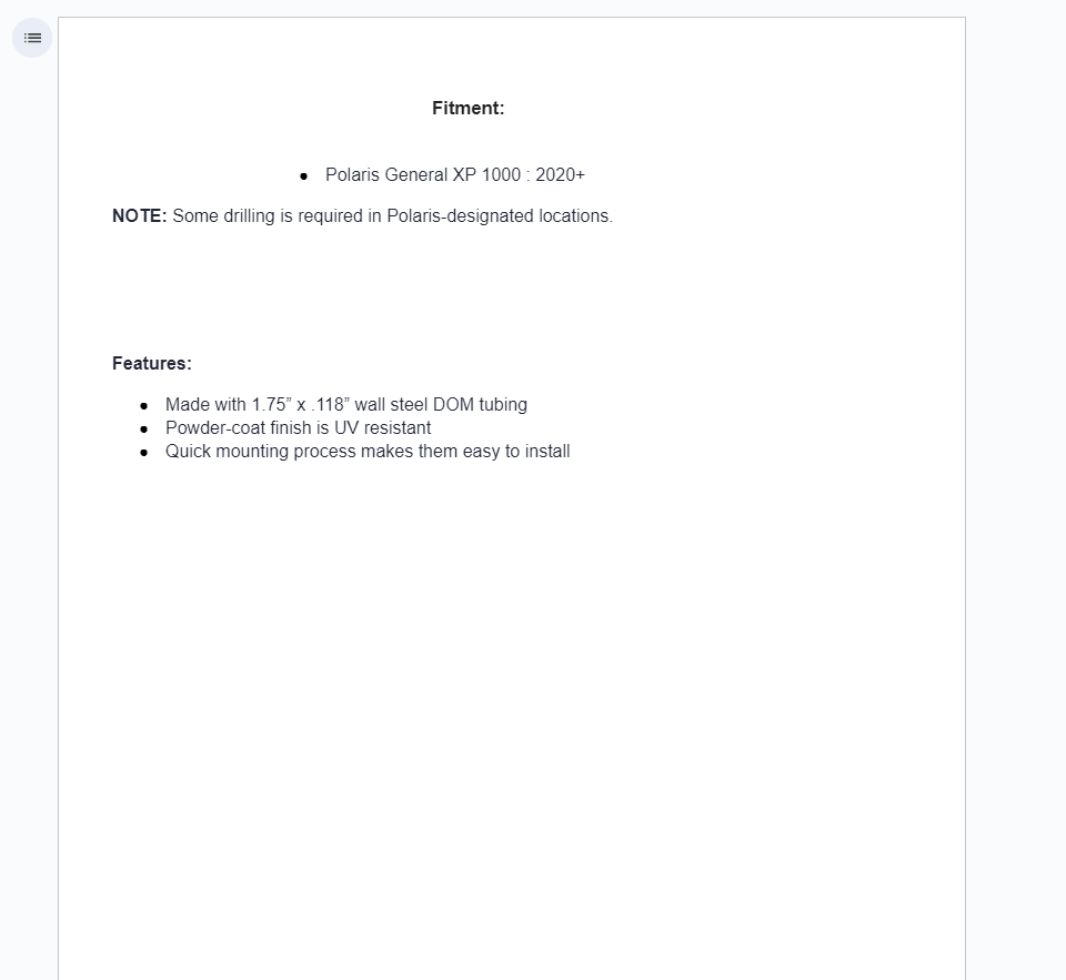 SuperATV Tree Kickers For Polaris General XP 1000 2020+ - Image 4