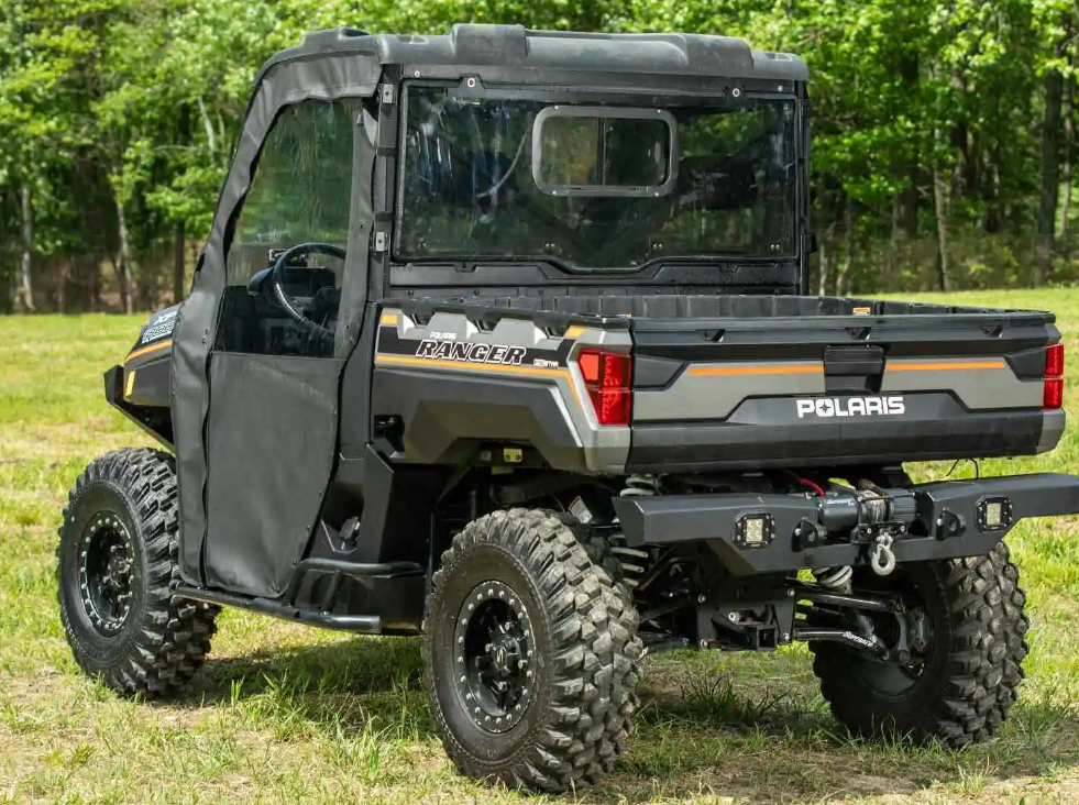 SuperATV Winch Ready Rear Bumper For Polaris Ranger/ XP 1000 - Image 3