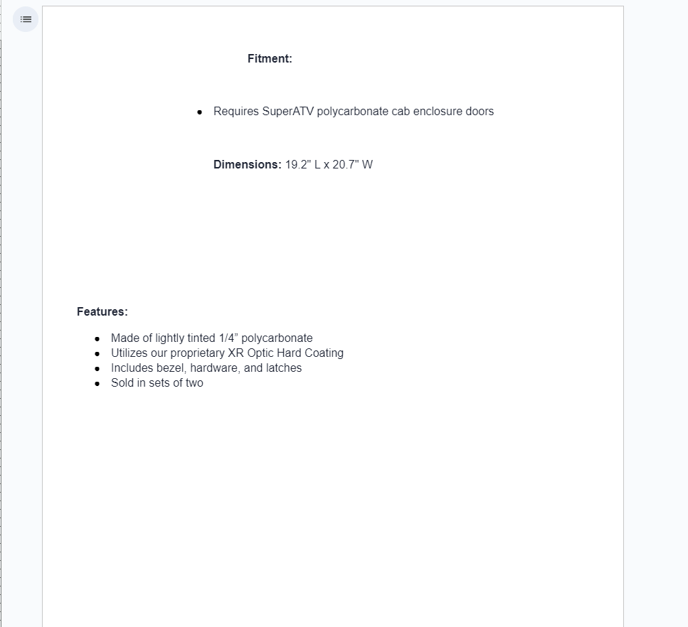 SuperATV Sliding Window Insert For Poly Cab doors - Image 6