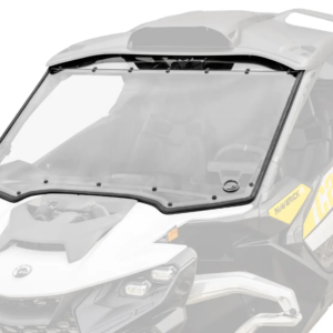 SuperATV Scratch Resistant Full Windshield For Can-Am Maverick R  2024+
