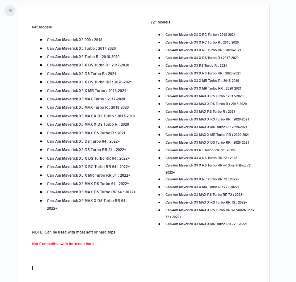 SuperATV Dark Tint Full Windshield For Can-Am Maverick X3 64" & 72" - Image 6