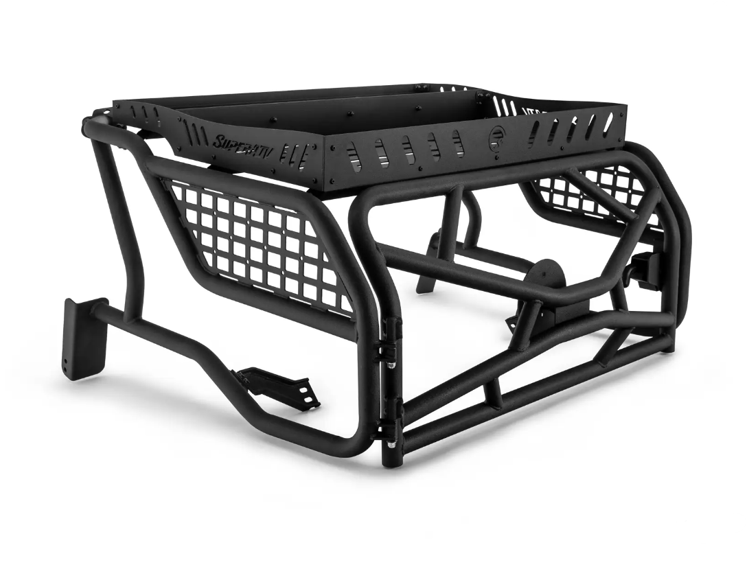 SuperATV Outfitter Sport Bed Rack for Polaris RZR XP 1000 2014-2023