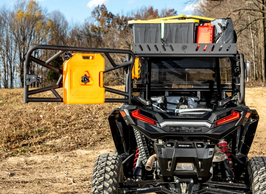 SuperATV Outfitter Sport Bed Rack for Polaris RZR XP 1000 2014-2023 - Image 6