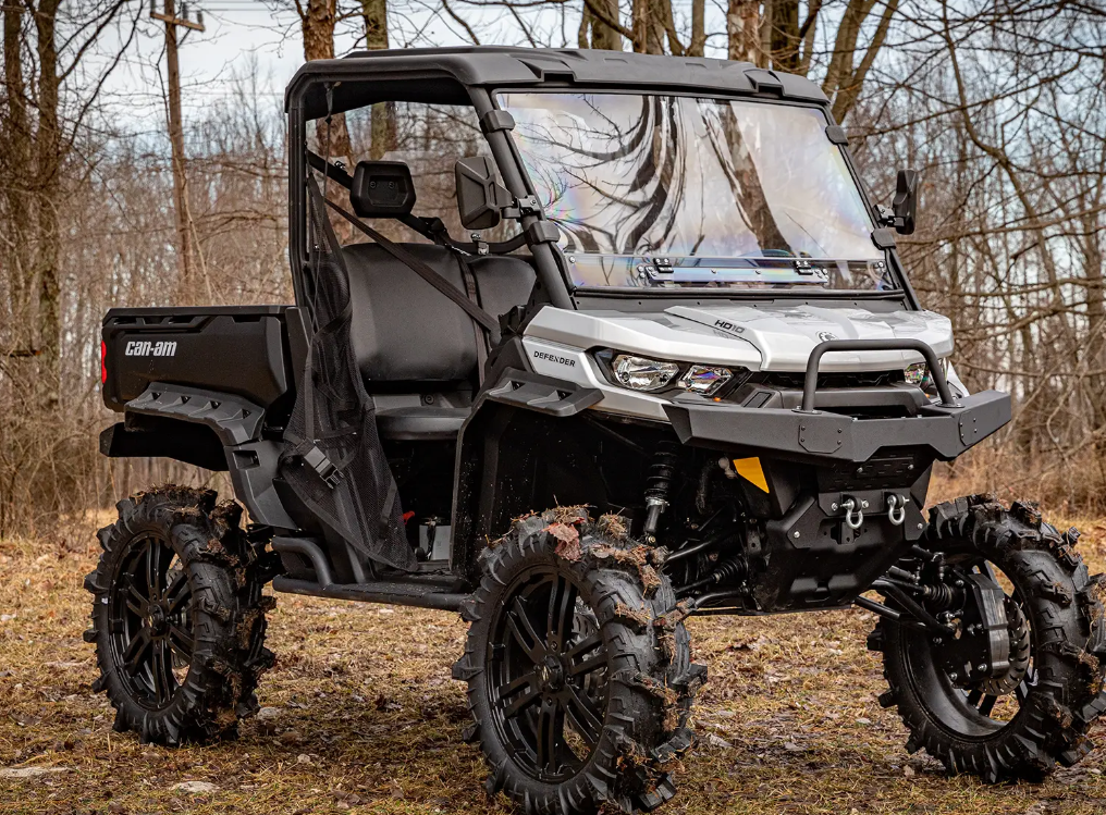SuperATV Winch Ready Front Bumper For Can-Am Defender HD 5/7/8/9/10 - Image 3