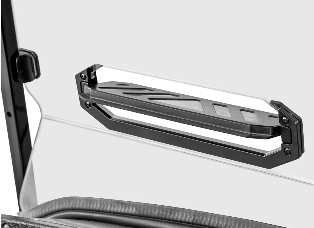 SuperATV Flip Down Vented Windshield For Corsa Blue Club Car Onward 2017+ - Image 3