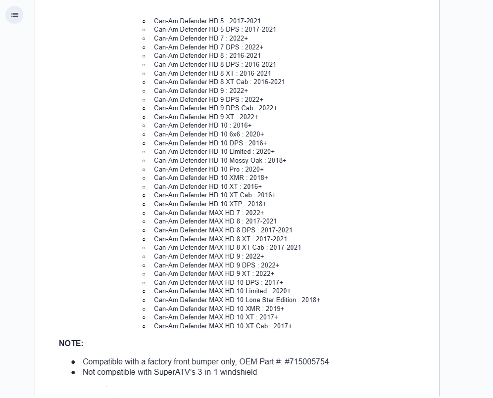SuperATV Hood Rack Charlie For Can Am Defender HD 5,7,8,9,10 - Image 7