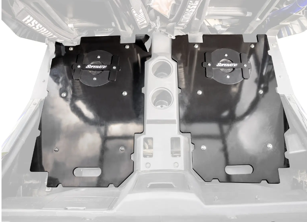 SuperATV Rear Seat Conversion Kit For Polaris RZR XP 4 900/1000/ Turbo/ S4