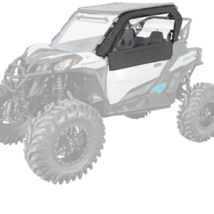 SuperATV Primal Soft Cab Enclosure Upper Doors For Can-Am Maverick/Commander