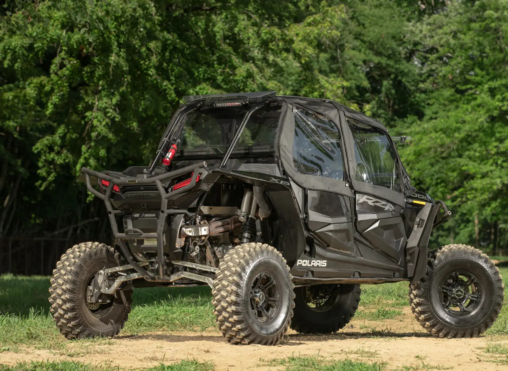 SuperATV Primal Soft Cab Enclosure Upper Doors For Polaris RZR XP - 4 Door - Image 2