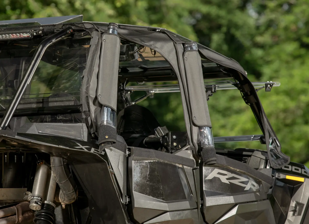 SuperATV Primal Soft Cab Enclosure Upper Doors For Polaris RZR XP - 4 Door - Image 3