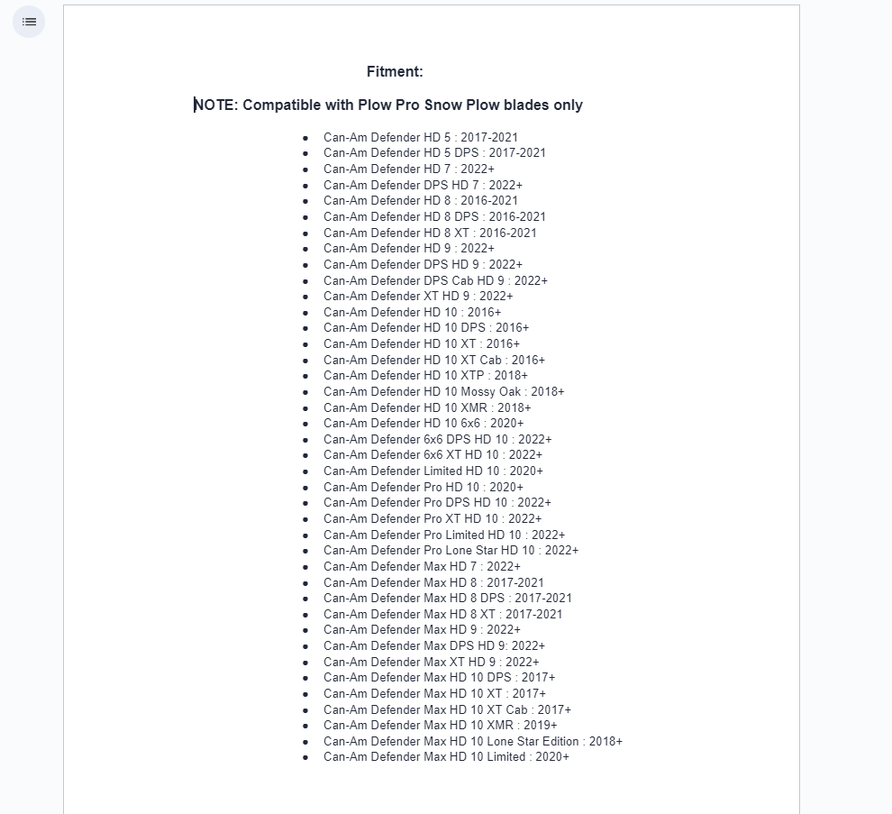 SuperATV Snow Plow Mount For Can-Am Defender Plow Pro - Image 2