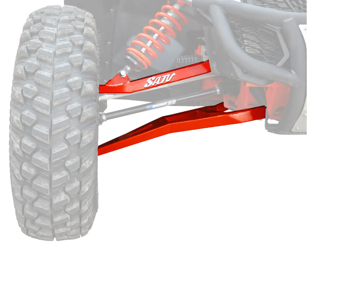 SuperATV Sidewinder A-Arms 1.5" Forward Offset For Can-Am Maverick X3 64"