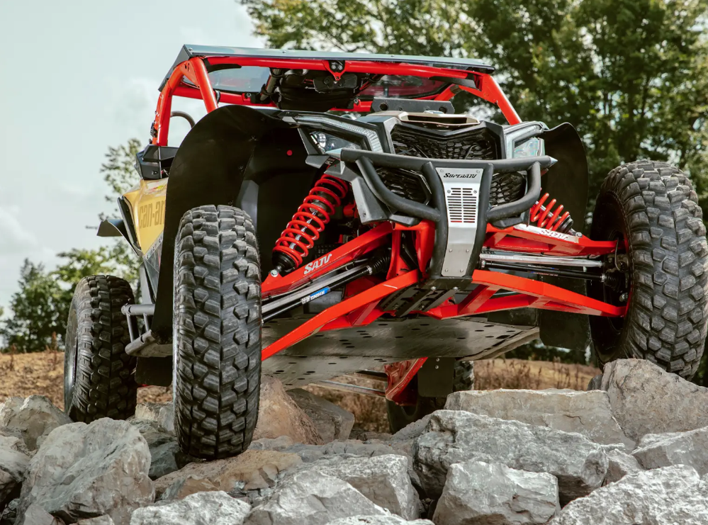 SuperATV Sidewinder A-Arms 1.5" Forward Offset For Can-Am Maverick X3 64" - Image 2