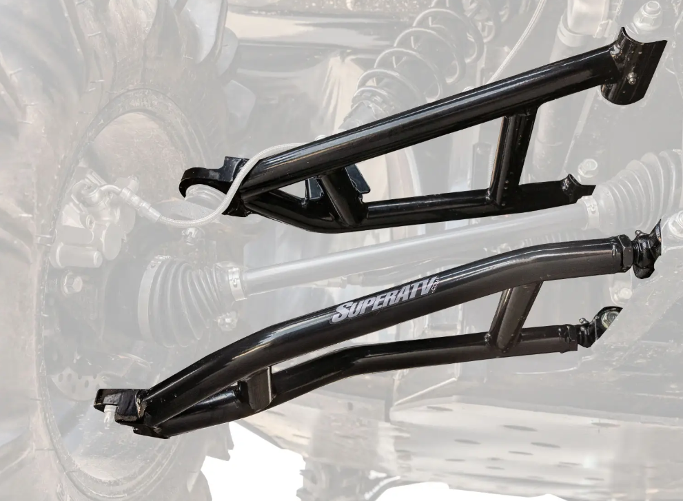 SuperATV High Clearance 1.5" Offset A-Arms w/ Ball joints For Kawasaki Mule Pro - Image 2