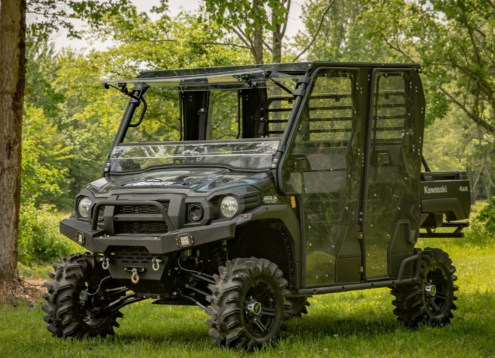 SuperATV High Clearance 1.5" Offset A-Arms w/ Ball joints For Kawasaki Mule Pro - Image 4