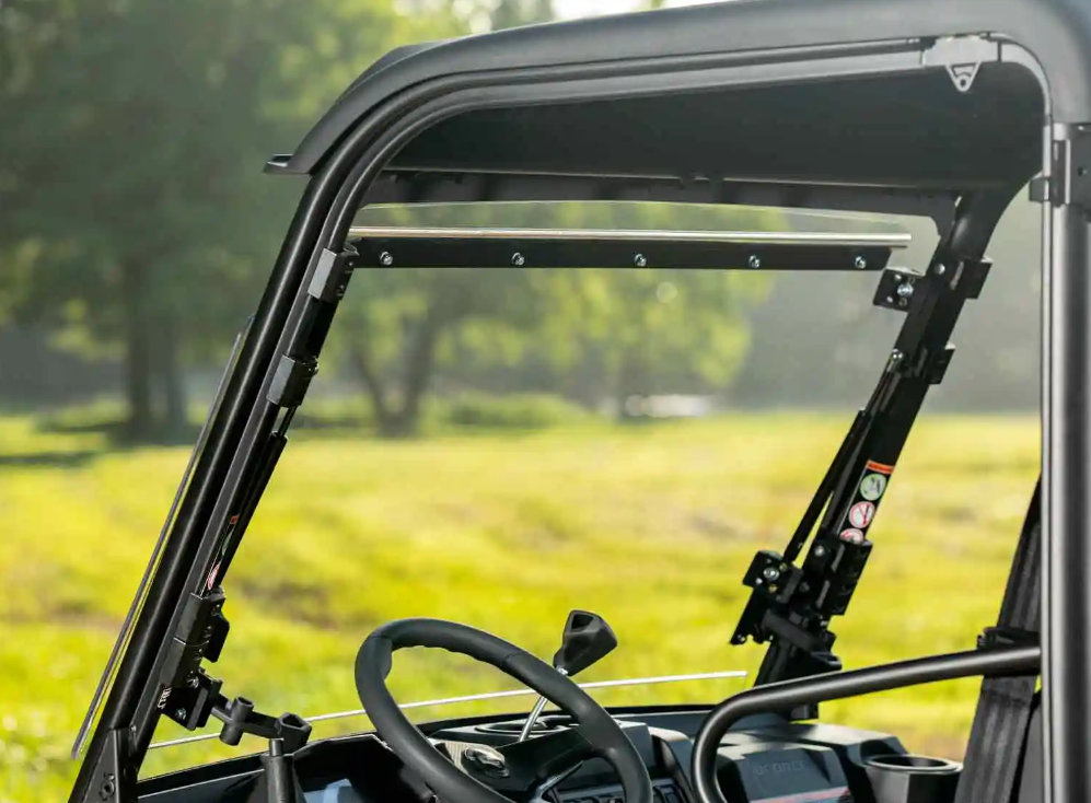 SuperATV Scratch Resistant Flip Windshield For CF Moto UForce 600 2021-2022 - Image 5