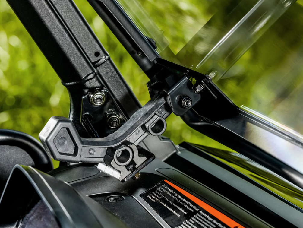 SuperATV Scratch Resistant Flip Windshield For Segway UT10 Crew 2024+ - Image 4