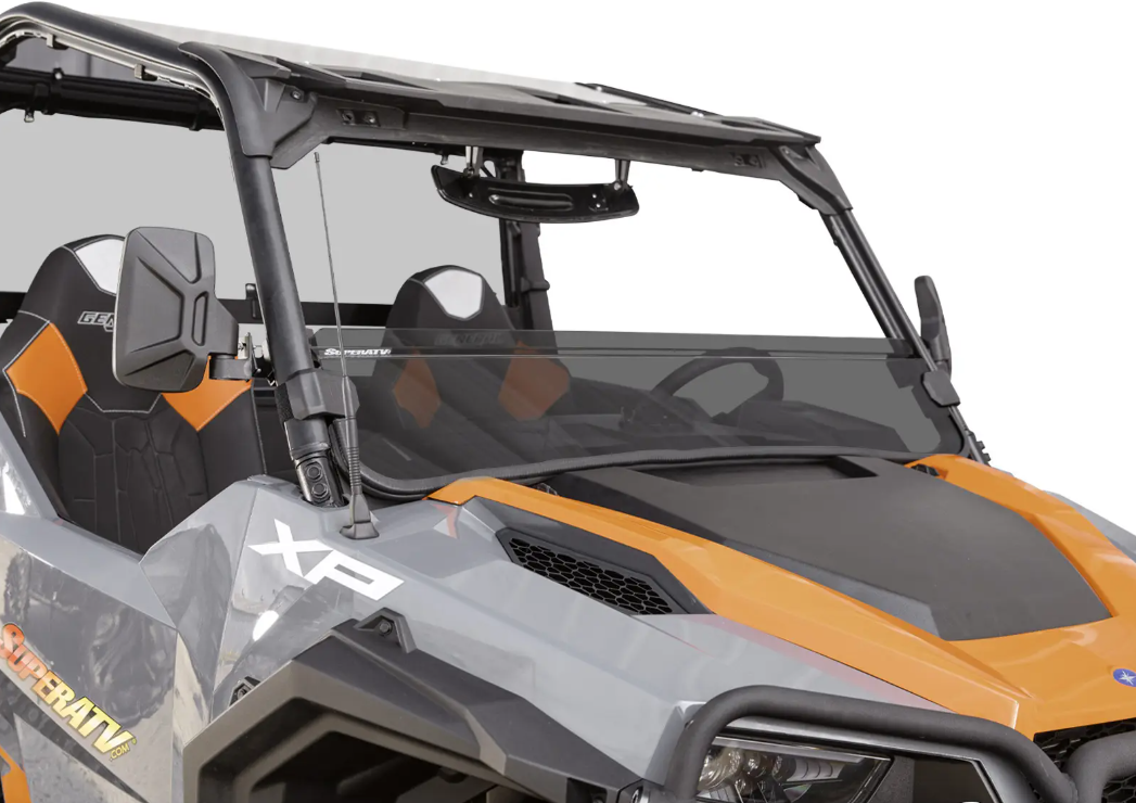 SuperATV Dark Half Windshield For Polaris General / General XP