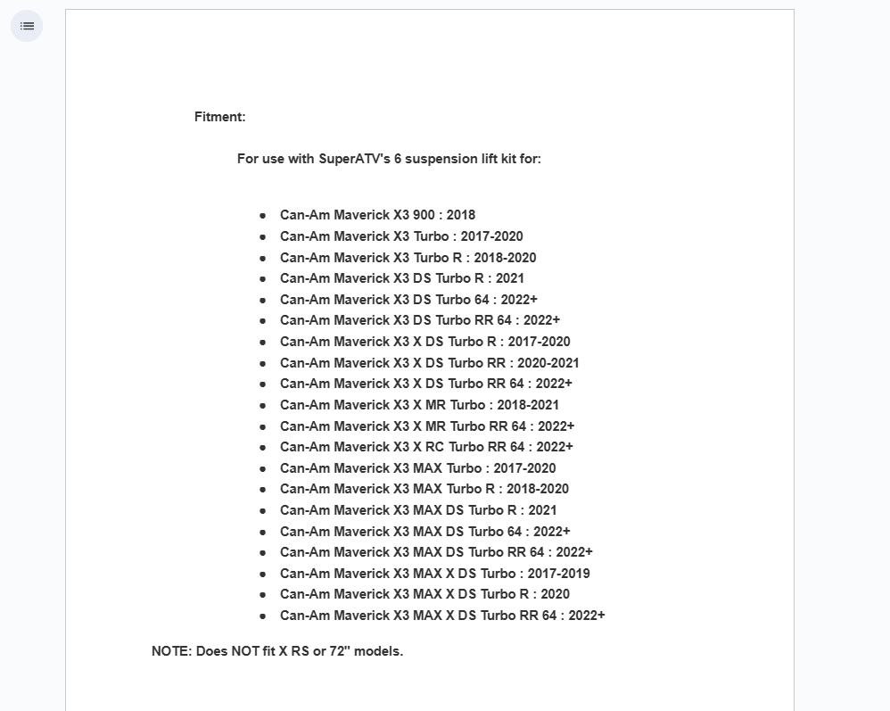 SuperATV Track Bars For Can-Am Maverick X3 - 64" Models - Image 15