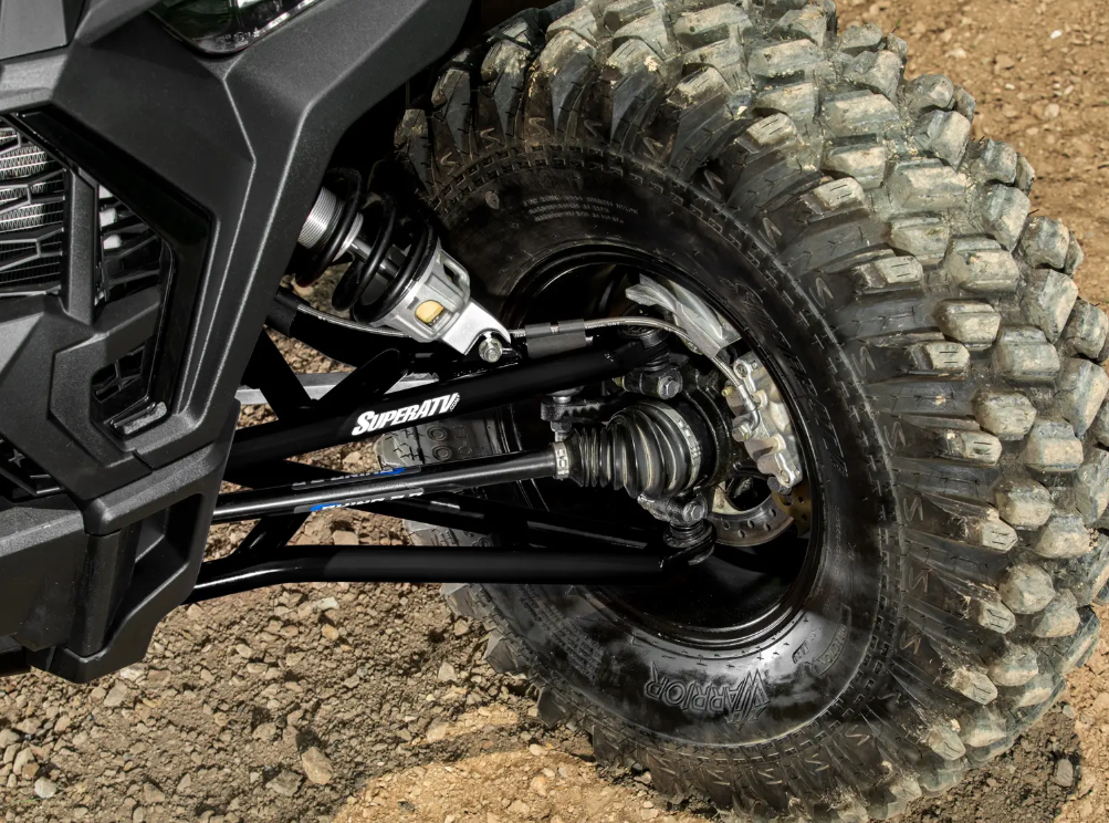 SuperATV High Clearance 1.5" Forward Offset A-Arms For Polaris RZR XP/ Turbo - Image 5