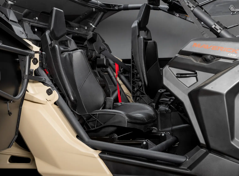 SuperATV Flip Up Seat Base For Can Am Maverick X3 64" & 72" - Image 2