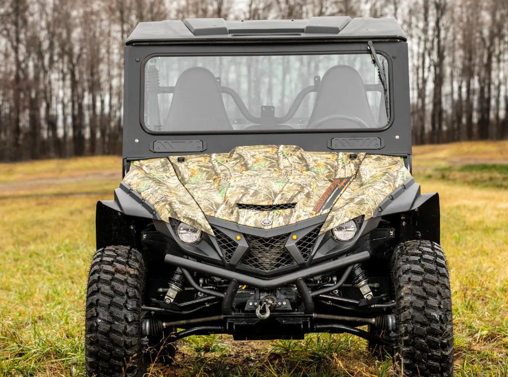 SuperATV Front Glass Windshield For Yamaha Wolverine X2/X4 - Image 4