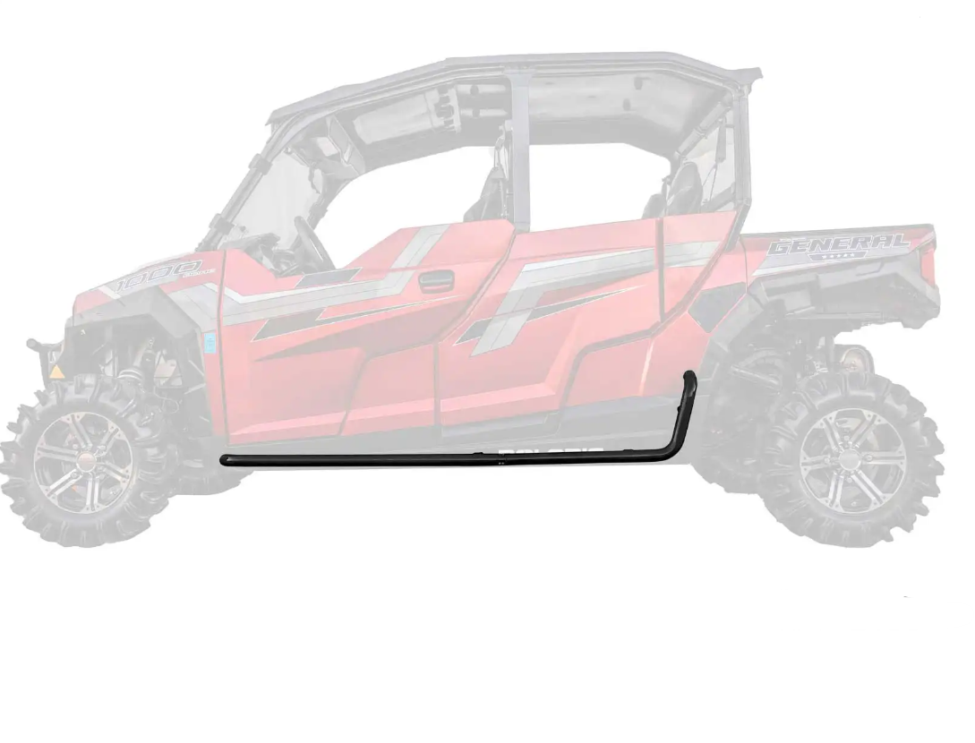 SuperATV Heavy Duty Nerf Bars Polaris General 4 2017+ - Image 2