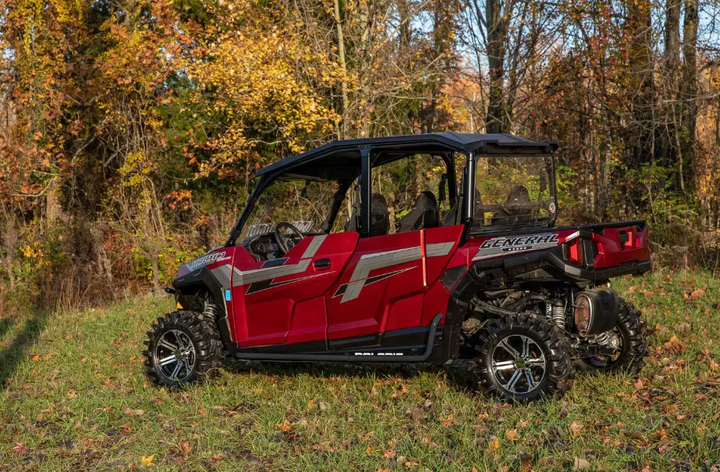 SuperATV Heavy Duty Nerf Bars Polaris General 4 2017+ - Image 3