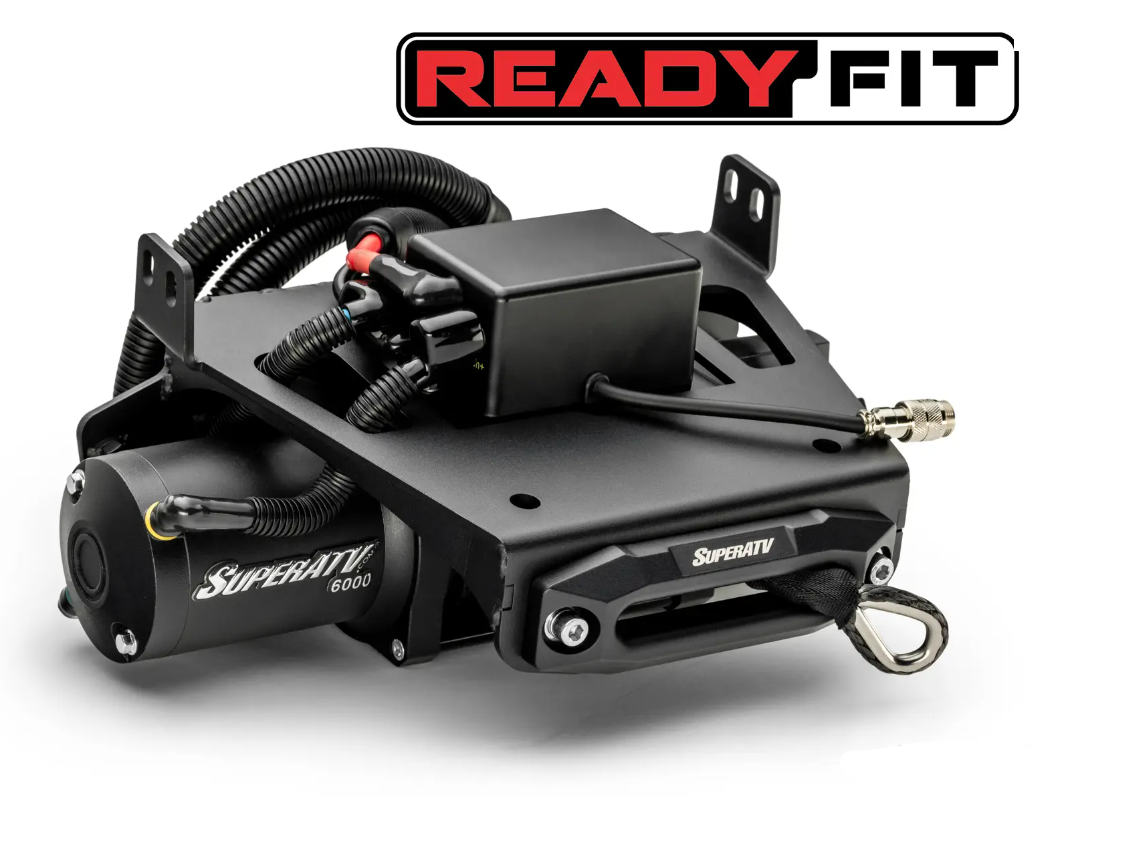 SuperATV Ready Fit 6000 LB Winch For Honda Talon 1000R/1000X/ 1000X-4
