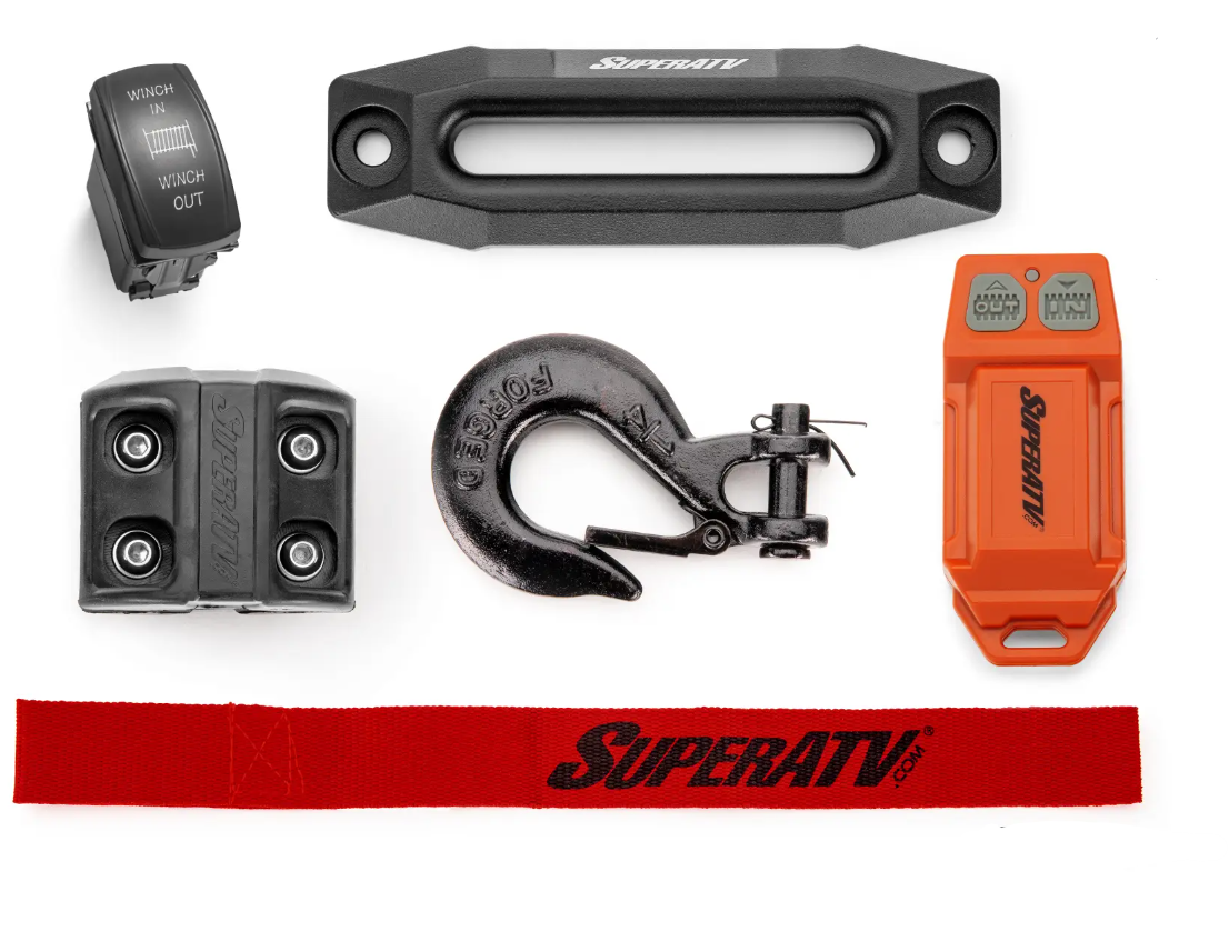 SuperATV Ready Fit 6000 LB Winch For Honda Talon 1000R/1000X/ 1000X-4 - Image 4