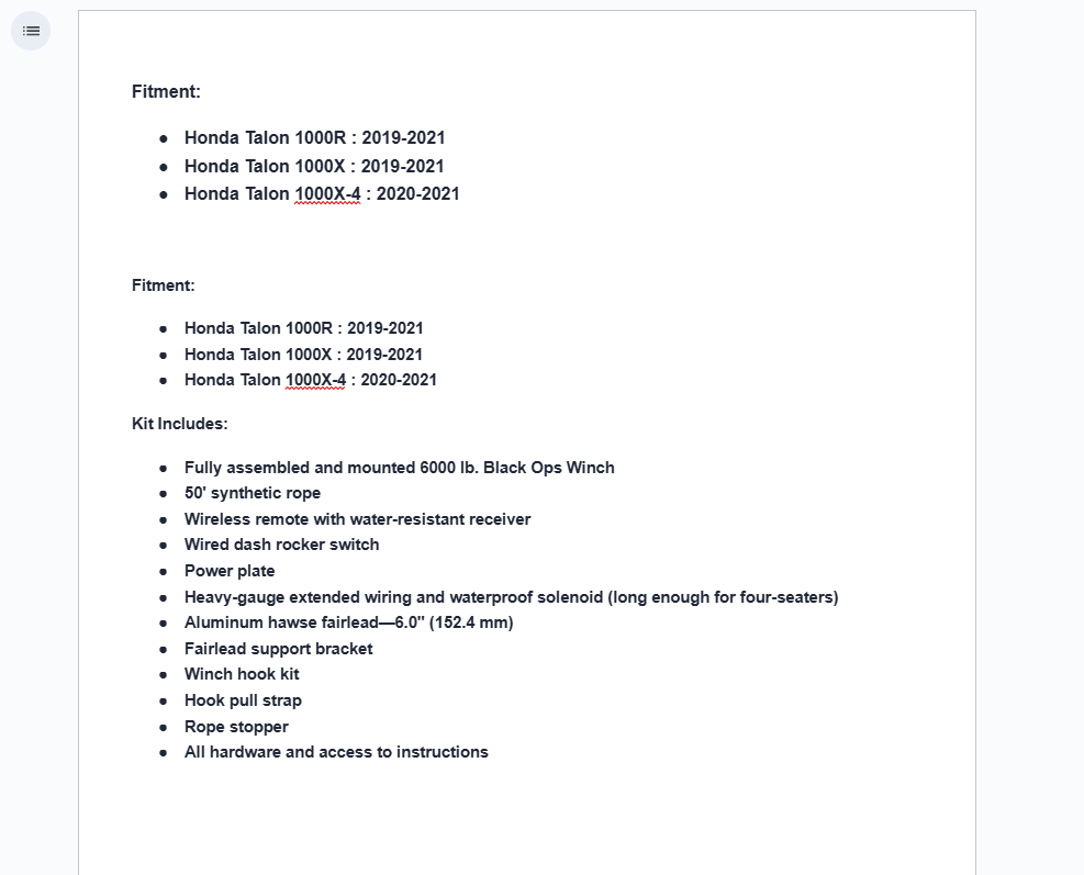 SuperATV Ready Fit 6000 LB Winch For Honda Talon 1000R/1000X/ 1000X-4 - Image 5
