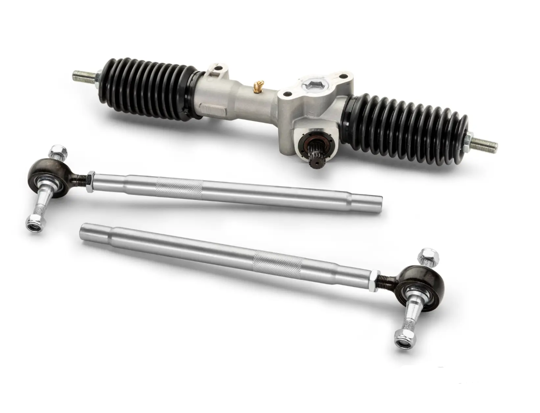 SuperATV Rackboss 2.0 Steel Swaged Tube Rack & Pinion For Polaris General XP 1000