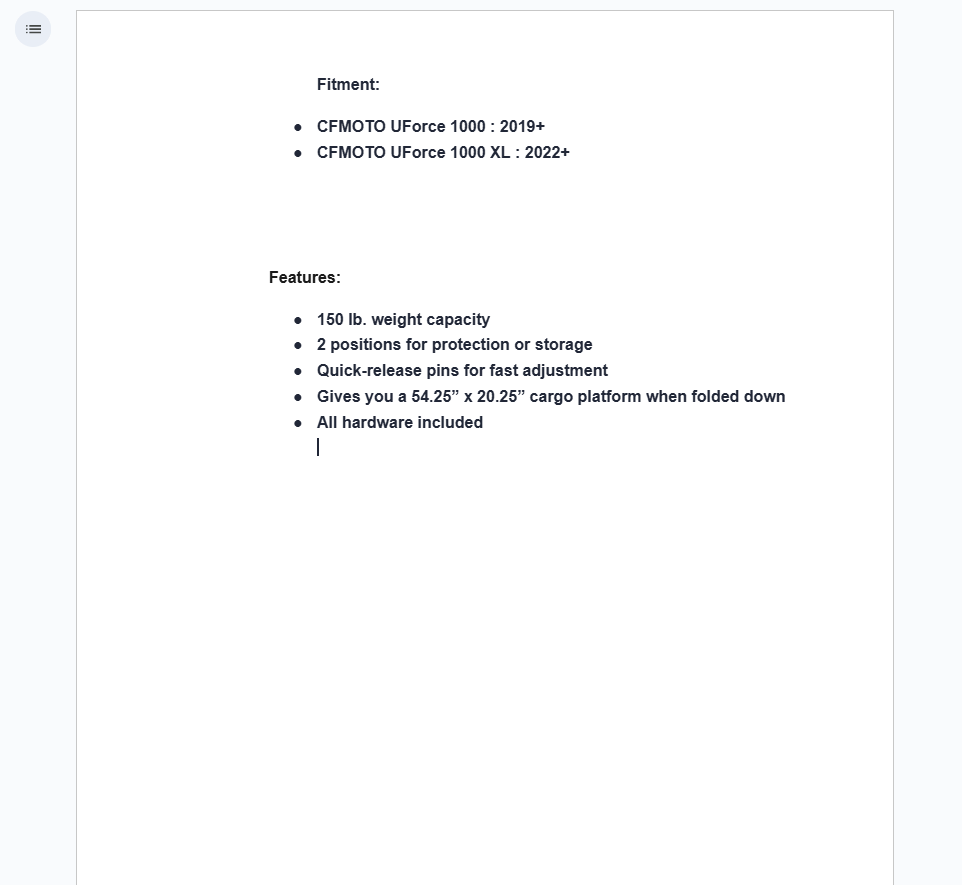 SuperATV Headache Rack For CFMoto UForce 1000 2019+ - Image 9