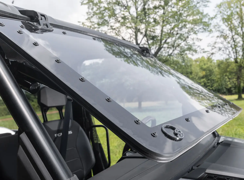 SuperATV Maxdrive Power Flip Windshield For Polaris Ranger XD 1500 2024+ - Image 3
