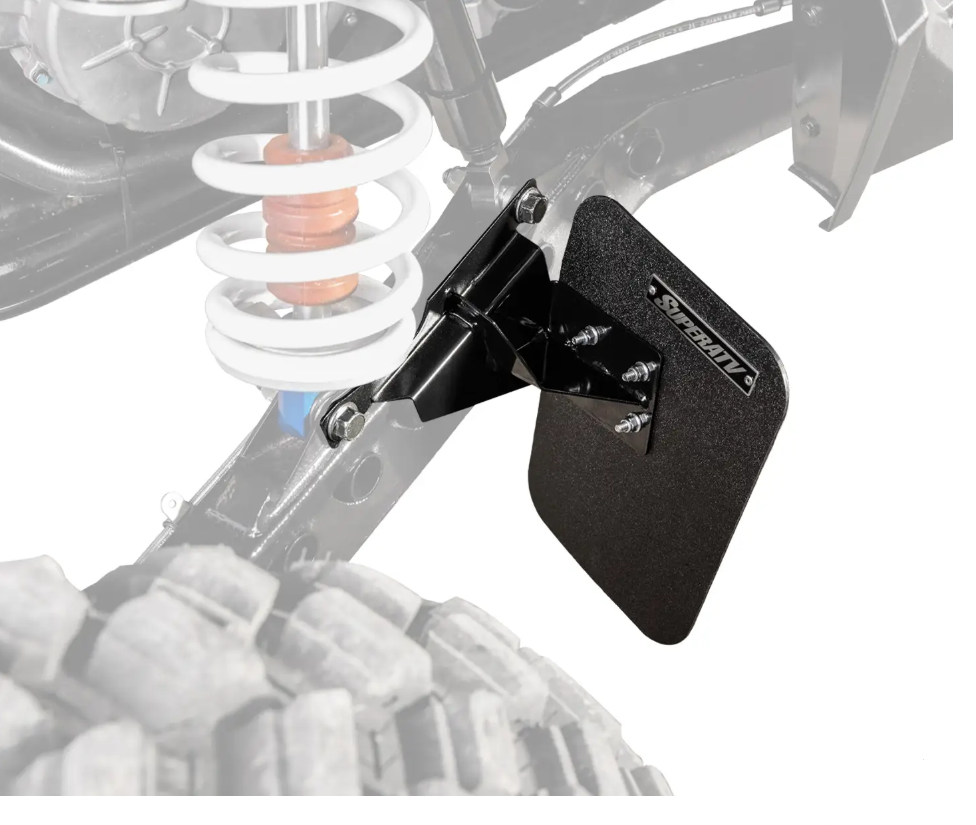 SuperATV Mud Flaps For Polaris RZR XP Turbo S - Image 2