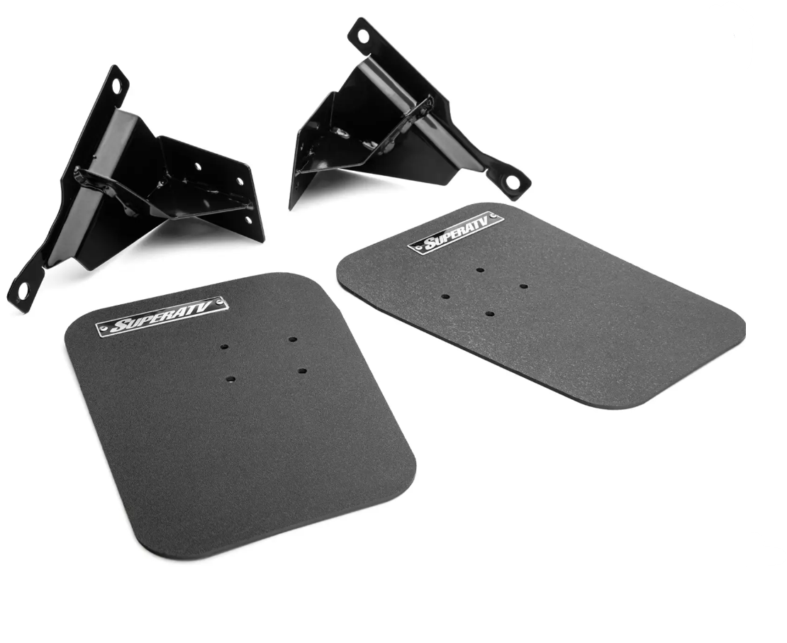 SuperATV Mud Flaps For Polaris RZR XP Turbo S