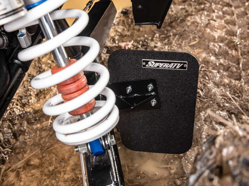 SuperATV Mud Flaps For Polaris RZR XP Turbo S - Image 3
